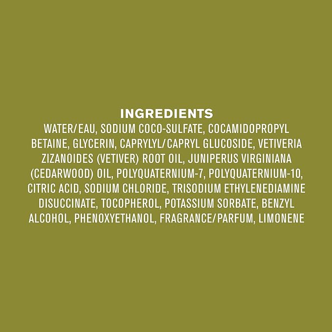 Every Man Jack Hydrating Mens Body Wash - Cleanse, Nourish, and Hydrate Skin with Naturally Derived Ingredients - Paraben Free - Amber + Sandalwood, Pacific Cypress and Coastal Moss - 3pk