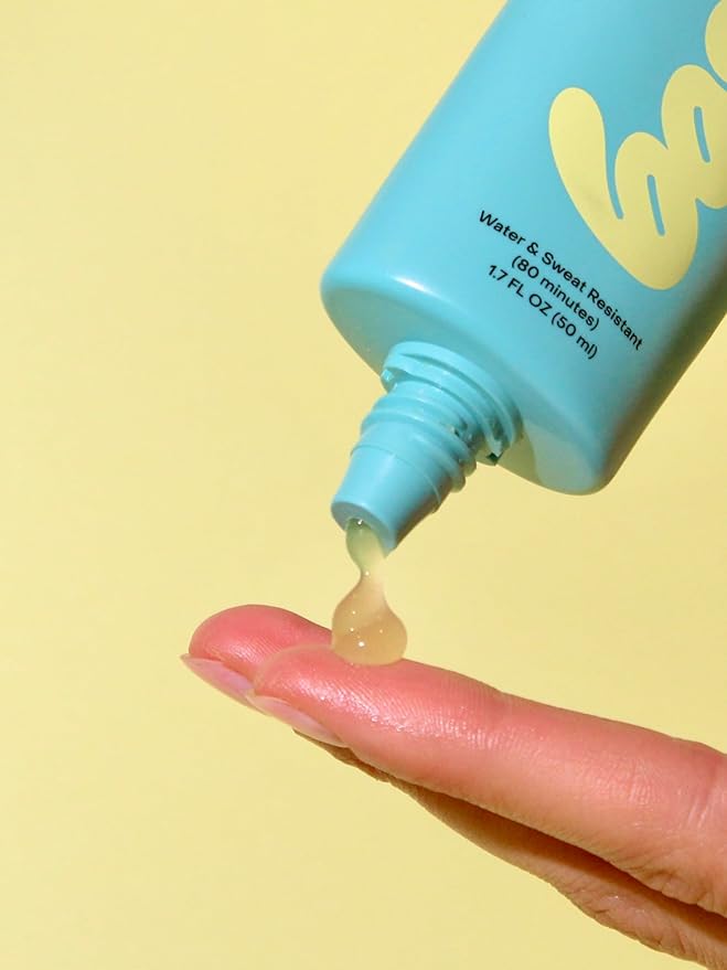 Bask Suncare SPF 40 Daily Invisible Gel Face Sunscreen - Broad Spectrum Protection, Fragrance Free, Makeup Primer, Hydrating, Lightweight & Fast Absorbing, Dermatologist Recommended, 1.7 fl oz