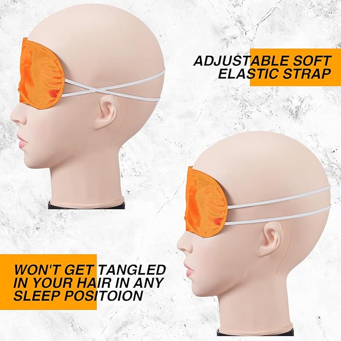 100 Pack Eye Mask Disposable Blindfolds for Games with Nose Pad Soft Eye Cover Party Pack Sleep Mask for Women Men Kids(Multi Color)