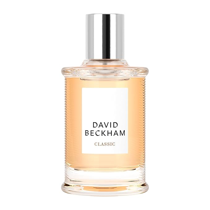 David Beckham Classic Eau de Toilette 1.6 fl oz (Pack of 1), Notes of Lime, Mint, and Amber, Men's Fragrance, Long Lasting, Everyday Fragrance, Travel Size