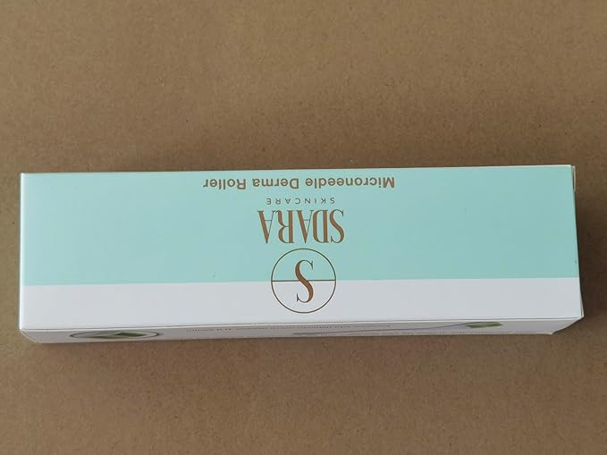 Derma Roller Microneedling Roller for Face - Includes Free Storage Case (Pack of 1) Unisex