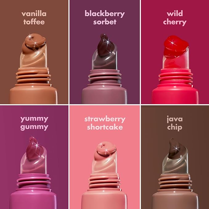 e.l.f. Glow Reviver Melting Lip Balm, Hydrating Tinted Lip Balm For A Glossy Finish & Soft, Supple Lips, Vegan & Cruelty-Free, Blackberry Sorbet