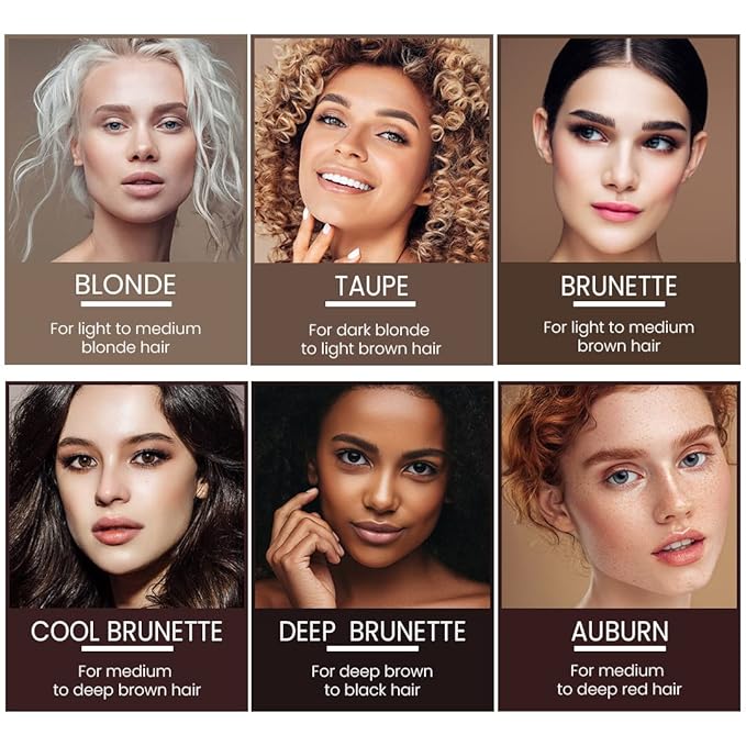 True + Luscious Brow Definer Pencil - Pomade & Powder Combo With Organic Castor Oil - Fills, Shapes Eyebrows - Waterproof - Auburn for Red/Mahogany Hair