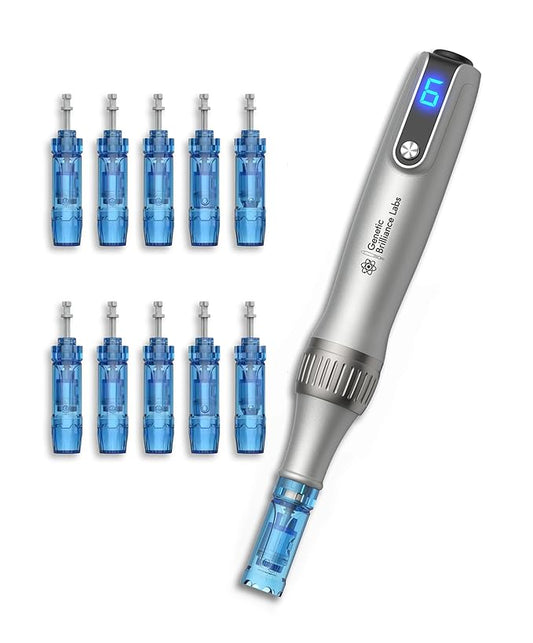 Wireless Cosmetic Pen Device for Home Use Beauty Tool for Face Scalp and Body Rechargeable with Adjustable Settings