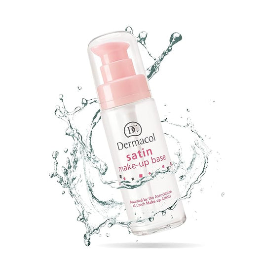 Dermacol - Satin Makeup Base, Matte Face Primer No Preservatives, 30 mL