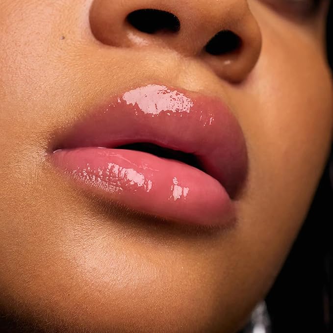 Flower Knows Shell's Jewel Nourishing Lip Glaze,Hydrating Lip Gloss with Hyaluronic,Moisturizing Plumping Oil,Non-Sticky Formula,0.16 fl.oz(P05 Shell Heart)