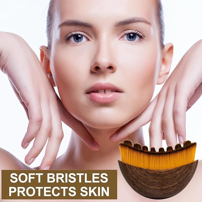 New Lymphatic Contour Face Brush, Dry Brushing Face Brush, Lymphatic Drainage Massager for Face, Chin & Jawline Sculpting, Ergonomically Designed to Fit The Skin Precisely and Relieve Fatigue (1PCS)