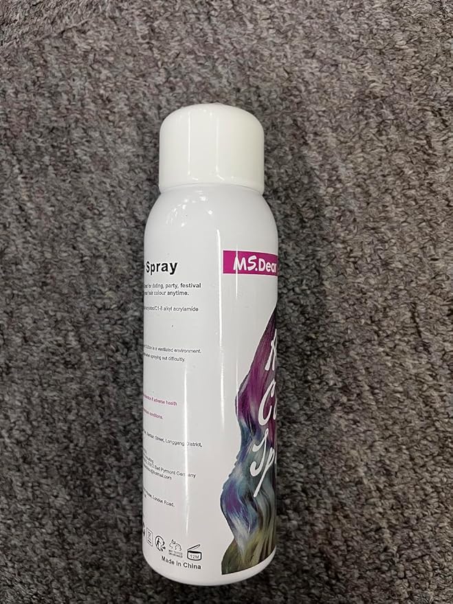 ONE-TIME USE Hair Color Spray