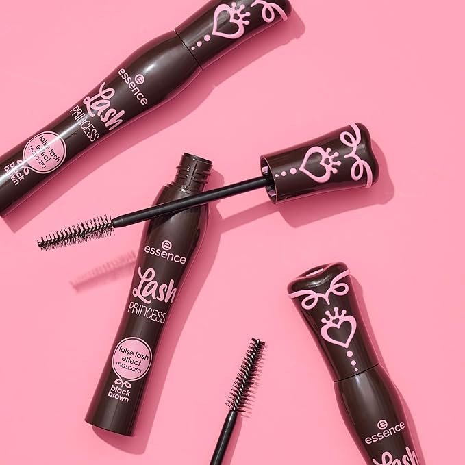 essence | Lash Princess False Lash Effect Mascara Brown (3 Pack) | Intense Volume, Length & Definition | Vegan, Cruelty Free & Paraben Free