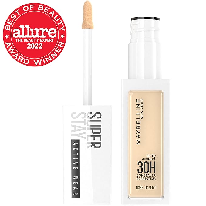 Maybelline Super Stay Liquid Concealer Makeup, Full Coverage Concealer, Up to 30 Hour Wear, Transfer Resistant, Natural Matte Finish, Oil-free, Available in 16 Shades, 11, 1 Count