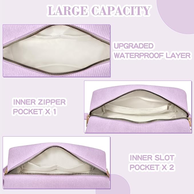 Makeup bag cosmetic bag for