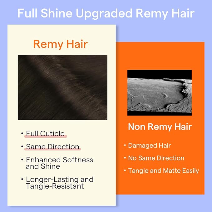 Full Shine Clip on Hair Extensions for Women 12 Inch Short Dark Brown Clip in Hair Extensions for Short Hair 7 Pieces 95 G