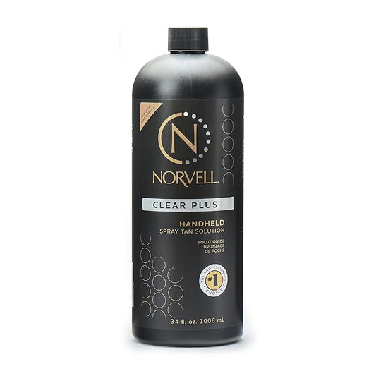 Norvell Premium Sunless Tanning Solution - Clear Plus, 1 Liter