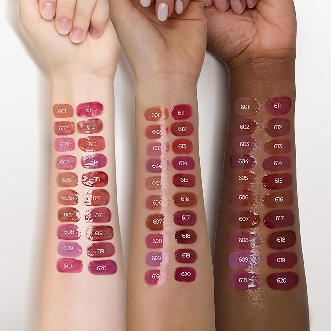 Laka Maxi Glayer Tint 3.8g/0.13oz., Glass Layer of Gloss, Ultra Glow & Vivid Layerable Pigments, High Shine Lip Oil, K-Beauty (#601 Linen)