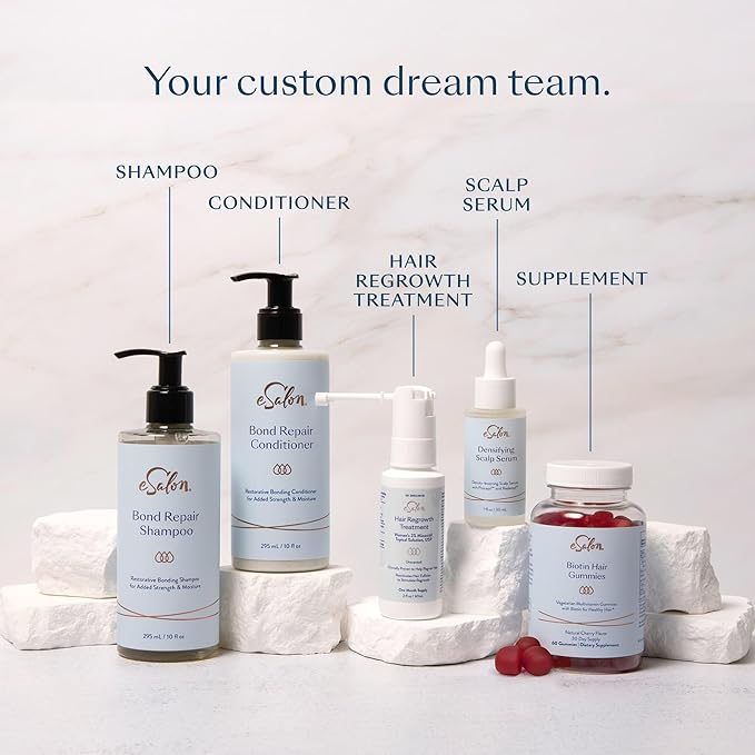 eSalon Soothing Scalp Serum with Biotin and Copper Tripeptide, Antioxidant-Rich Formula, 1 fl oz