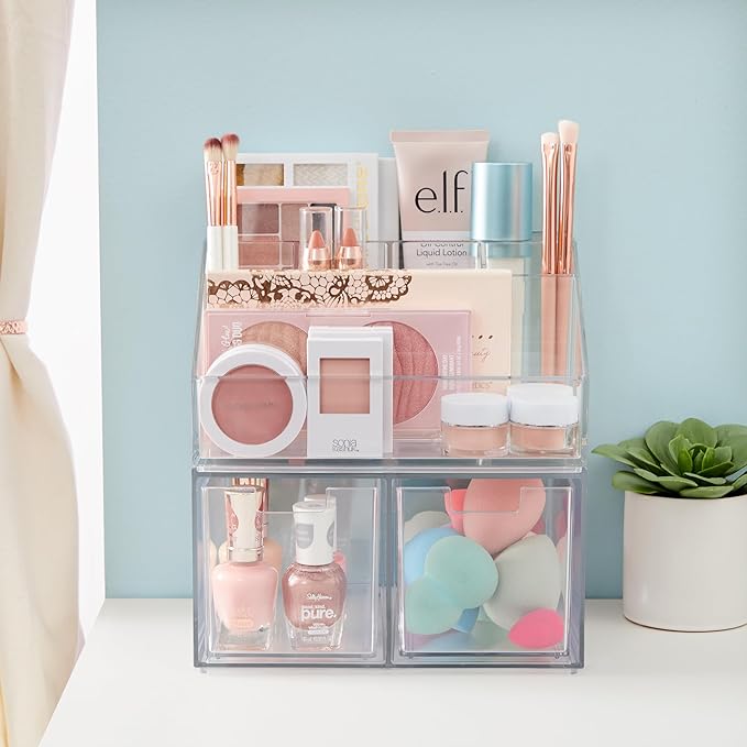 Stori chloe space-saving clear makeup