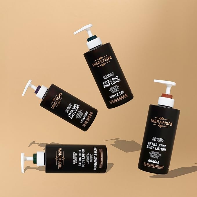 Scented Body Lotion for Women – Deep Hydration & Refreshing Moisturizer with Shea Butter, Ceramides & Panthenol to Revive & Nourish Dry Skin (Bergamot & Olive, 17.0 fl oz)