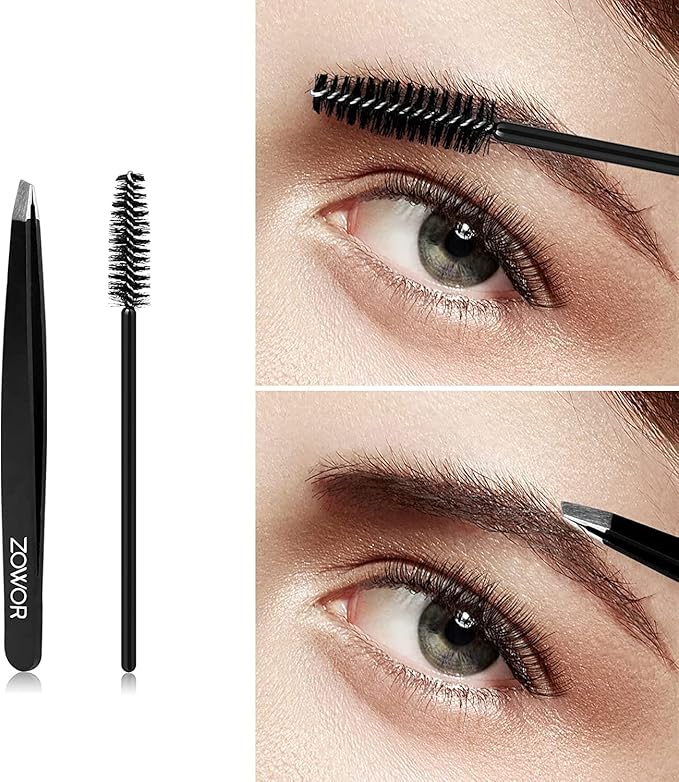 Eyelash Curler with Comb Fit All Eye Shape Curved Eyelash Curlers,Natural and Long Lasting Lash Curler for Women Make Up Gift(Blue)