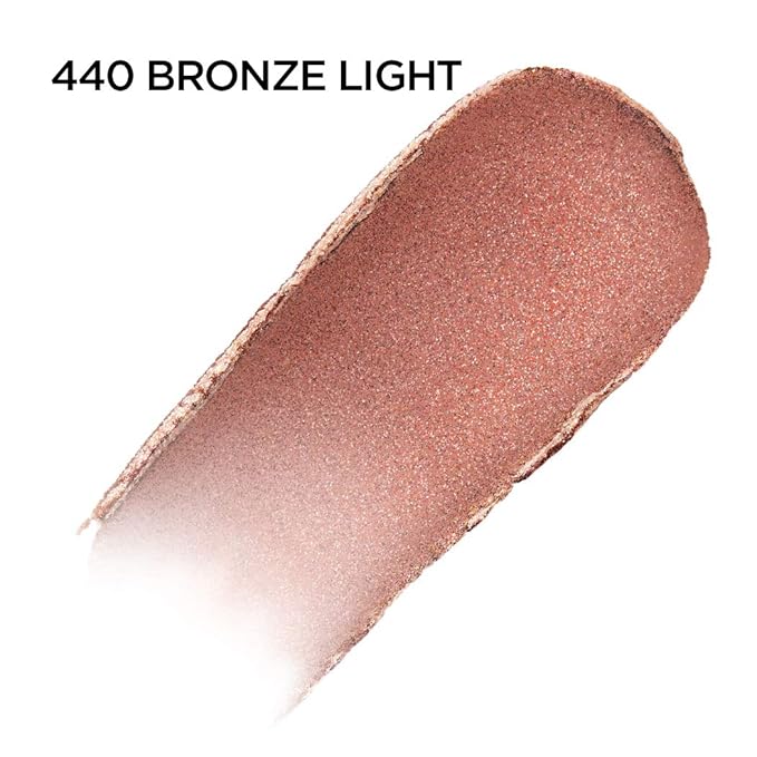 L'Oreal Paris Brilliant Eyes Shimmer Liquid Eye Shadow, Longwearing Lasting Shimmer, Crease Resistant, Flake-Proof, Precision Applicator, Quick Dry, Non-Greasy, Bronze Light, 0.1 oz.