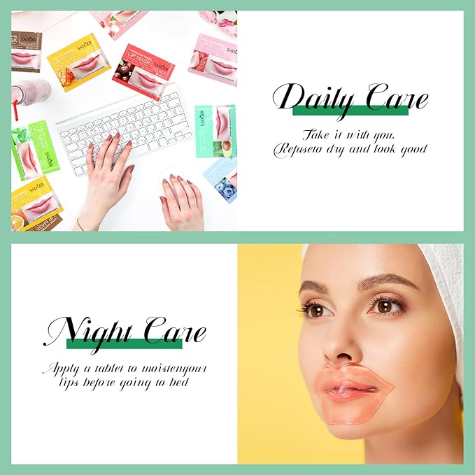 60 pcs moisturizing lip mask