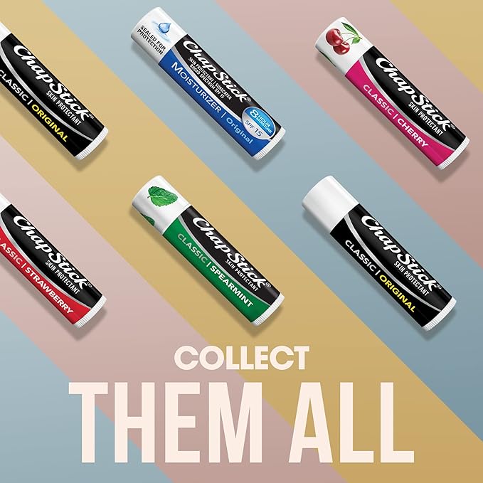 ChapStick Classic Collection Flavored Lip Balm Oz