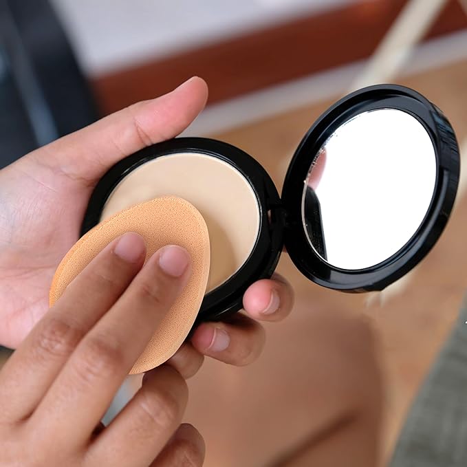 5 Packs Makeup Sponges Oval Puff Make-up Egg Air Cushion Puff Beauty Foundation Sponge Professional Makeup Wet and Dry for Eye Foundation Blush Application Forehead Cheeks
