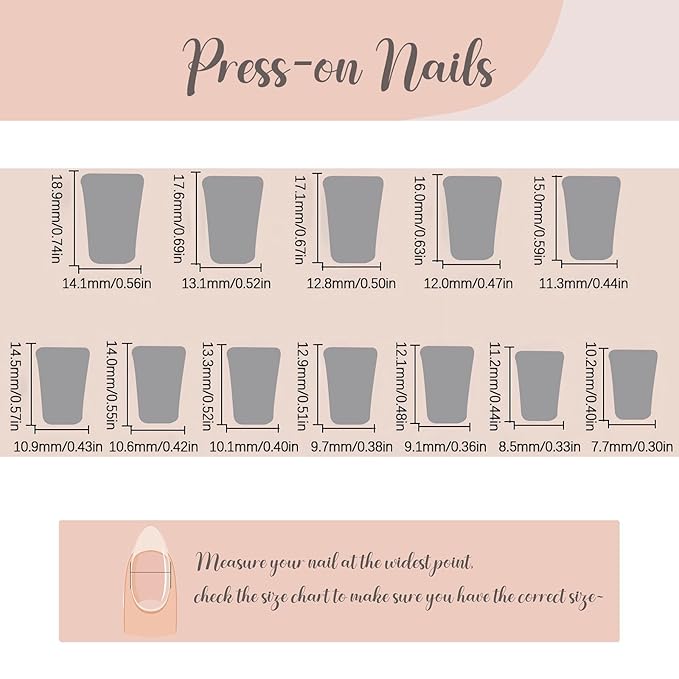 BABALAL Duck Nails Press ons Pink French Tips Press on Nails False Nails with Rhinestone Cherry Flower Designs Glossy Luxury Duck Nail Tips 24pcs Gel Acrylic Manicure False Nails Kit