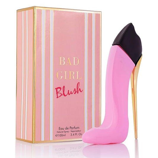 URBAN COLLECTION Bad Girl Blush for Women – Eau De Parfum 3.4 fl oz – Vegan, Cruelty-Free & Paraben-Free – Sweet Citrus Bergamot with Hints of Almond – Warm Vanilla & Peony – Elegant 100ml Bottle