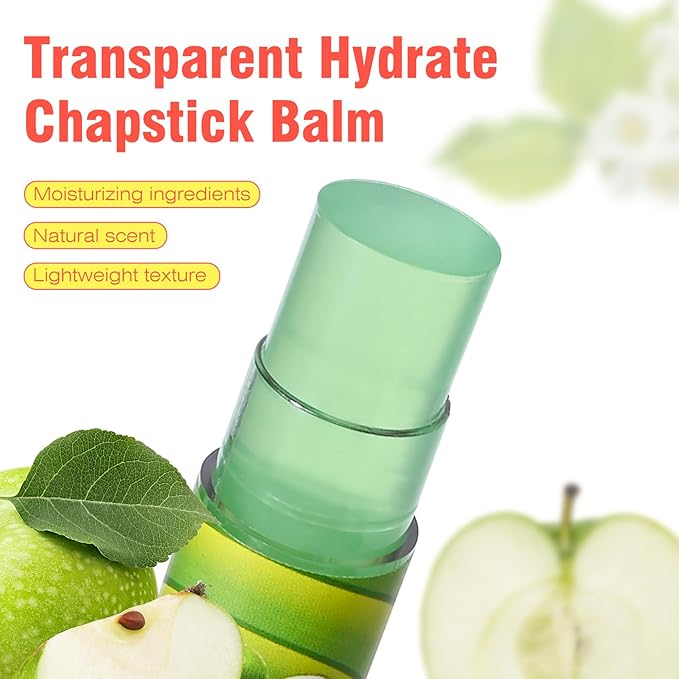 Flavored Lip Balm Set, 4 Scents-