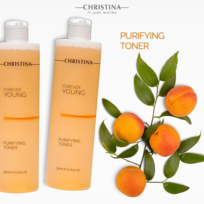 Christina Forever Young Balanced pH Toner for Face | Witch Hazel Facial Toner | Skin Purification and Refreshing Toning | Gentle Hydration and Effective Formula 300ml