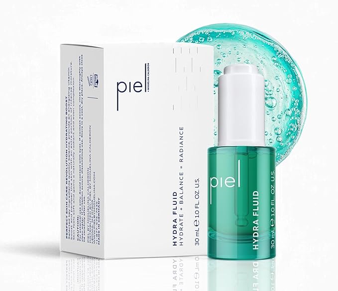 Piel Hydra Fluid – Hydrating Facial Serum with Hyaluronic Acid and Allantoin – Lightweight and Fast-Absorbing Formula – Fragrance-Free – Suitable for All Skin Types