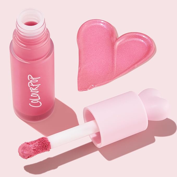 ColourPop Weightless Liquid Blush - Hydrating, Liquid Blush for Cheeks - Glowy, Pearl Finish with Hyaluronic Acid for a Healthy Glow - Designed with a Doe Foot Applicator - Princess Ave (0.3 Fl Oz)
