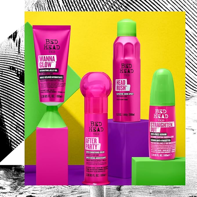 TIGI Bed Head by TIGI Wanna Glow Hydrating Jelly Oil for Shiny Smooth Hair 3.38 fl oz