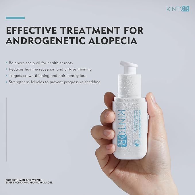 KINTOR 0.5% KX-826 DHT Blocker Hair Regrowth Spray for Men & Women 60ml