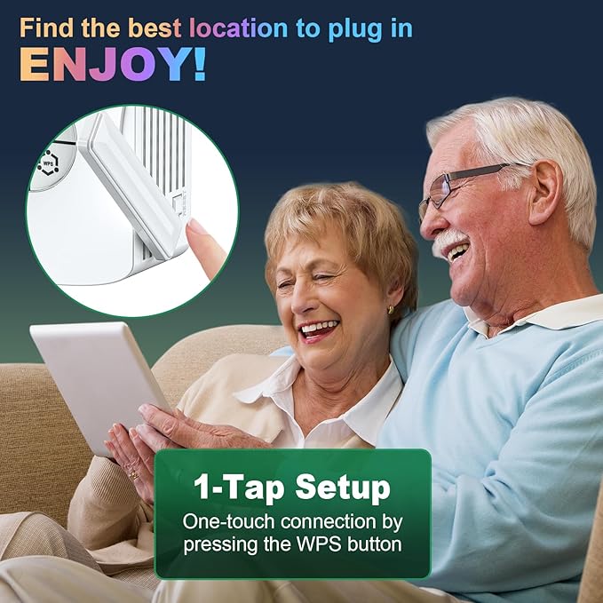 2400Mbps WiFi 6 Extender Signal Booster - 10K Sq.Ft Coverage w/5X Faster Internet Booster for Home & Outdoor | 5GHz Dual-Band Wireless Repeater with Ethernet Port, 4 Antennas Long Range for Router