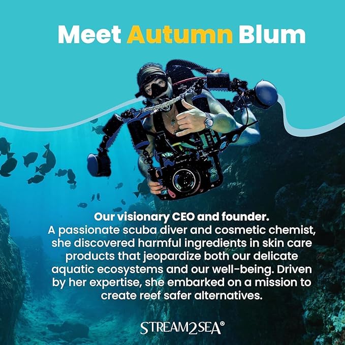 STREAM2SEA EcoStick SPF 35 Mineral Sunscreen Stick, Sweat Water Resistant Sunblock, USDA Approved Biodegradable Paraben Free Reef Safe Sunscreen Protection Against UVA UVB (EcoStick WildPink) 0.5 oz