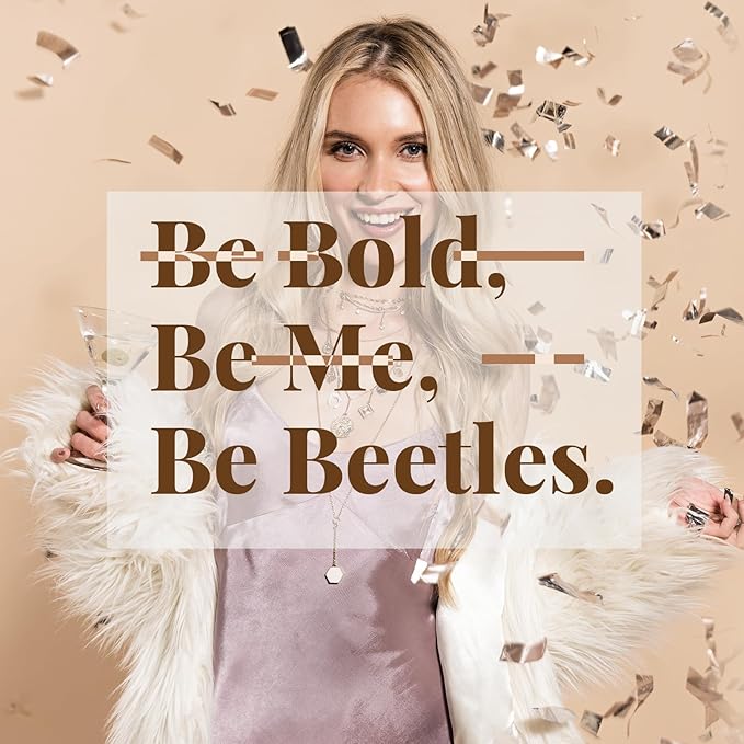 Beetles Gel Base and Top Coat with Cuticle Oil Set, 3Pcs No Wipe Top Gel Glossy Shine Long Lasting, Cuticle Oil Care for Dry Damaged for Stronger Nails Winter Nail Care Kit Gifts for Women