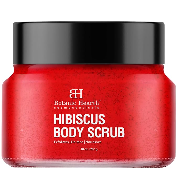 Botanic Hearth Hibiscus Body Scrub Exfoliator