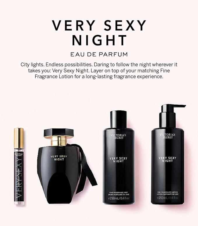 Victoria's Secret Very Sexy Night Fine Fragrance 8.4oz Mist