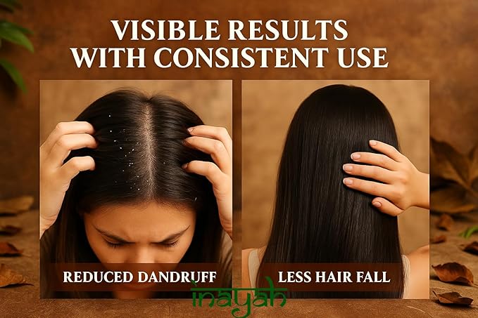 Inayah Ayurvedic Hair Oil for Hair Growth - 200ml | With Coconut Oil, Bhringraj, Amla, Hibiscus & 30+ Natural Herbs | Anti Hair Fall | Hair Regrowth Oil | No Fillers & Paraben Free