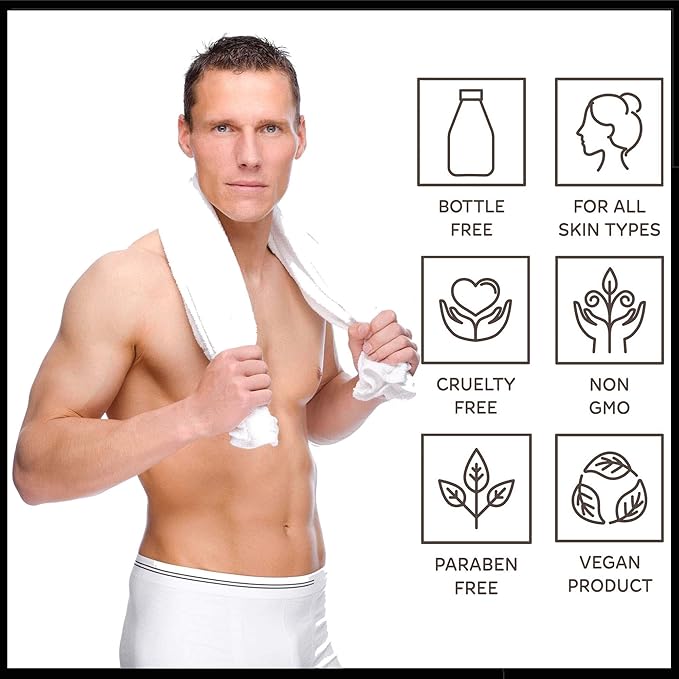 Olivia Care Coffee Exfoliating Bar Soap 3-In-1 Pack Multi Use for Hair, Face & Body 100% Natural & Organic – Infused with Eucalyptus & Mint Essential Oils- Deep Clean, Hydrating - 2 X 5 OZ