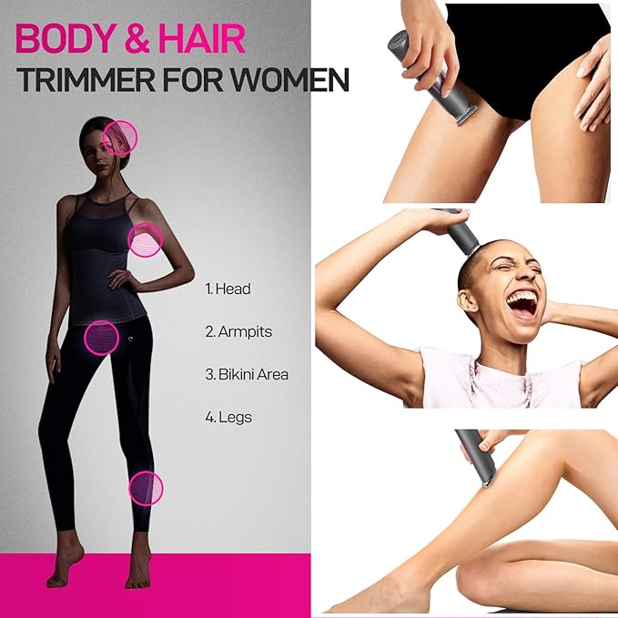 PRITECH Hair Trimmer for Women,