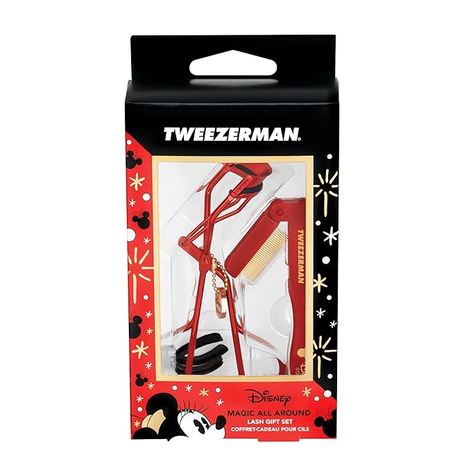 Tweezerman Magic All Around Lash Set - Makeup Eyelash Tool for All Eye Shapes