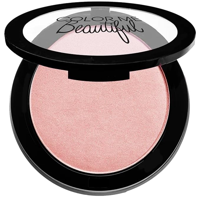 Color Pro Blush by Color Me Beautiful, Pressed Powder Blush with Buildable Coverage, Complexion Enhancing Makeup