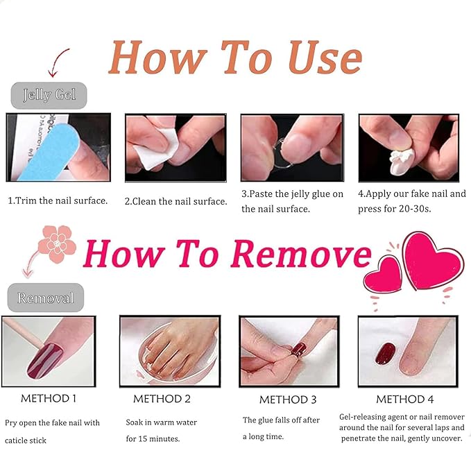 576Pcs Press on Nails Short Square Fake Nails Solid Color False Nails Full Cover Glossy Acrylic Glue on Nails Reusable Artificial Nail Stick on Nail for Women Manicure