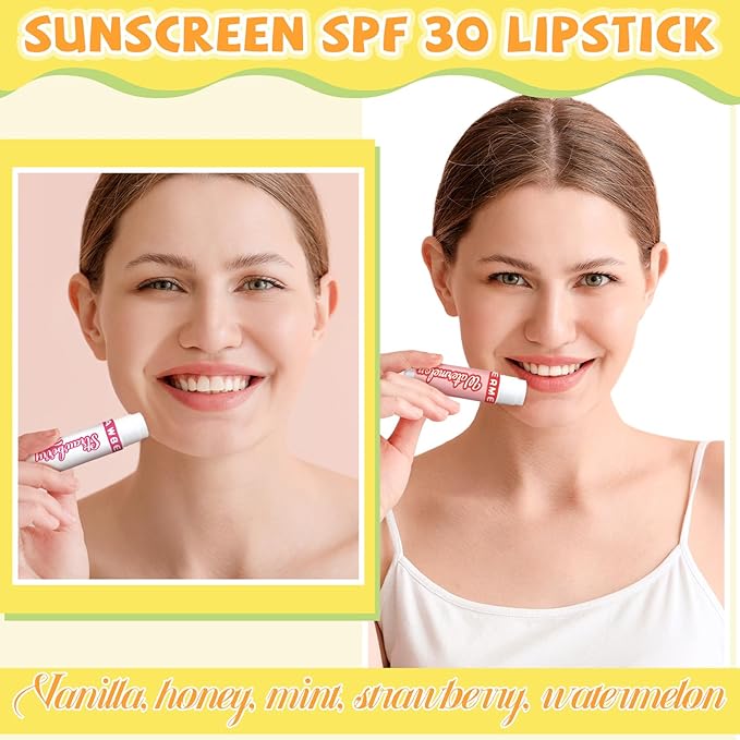 30 Pack Lip Balms SPF 30 Travel