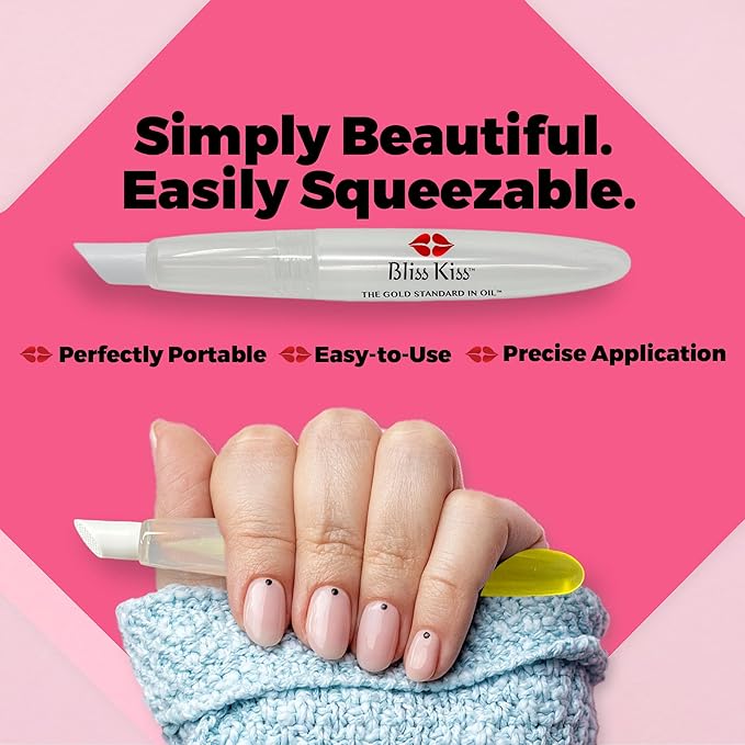 Refillable Squeeze Cuticle Oil Pen,