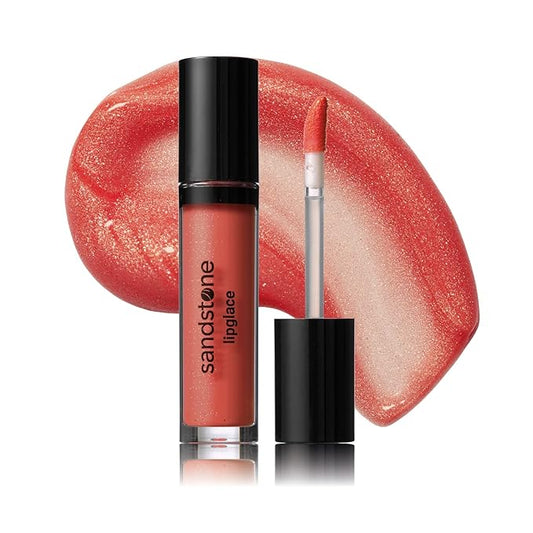 Sandstone Scandinavia Lipglace - Hypoallergenic Vegan Lip Gloss - Fragrance Free & Allergy Certified - Non Sticky & Moisturizing Lipgloss - Anti-Aging Hydrating Lipgloss (90's Vibe, 3,5 g)