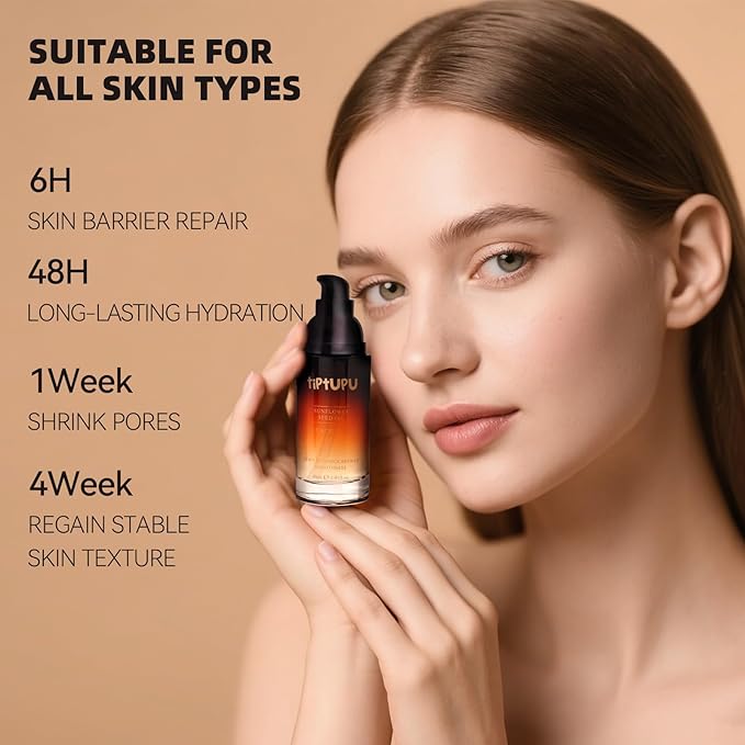 Night Repair Facial Treatment Essence,Antioxidant for face,Neck Firming Serum - Hydrates,1.41 Fl.oz | Soothes & Plump Skin,Improve Appearance of Fine Lines & Radiance