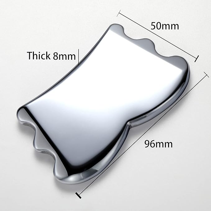 HOTACE Terahertz Energy Stone Gua Sha Scraper Tools Lymphatic Drainage Massager Facial Beauty Tools-Butterfly